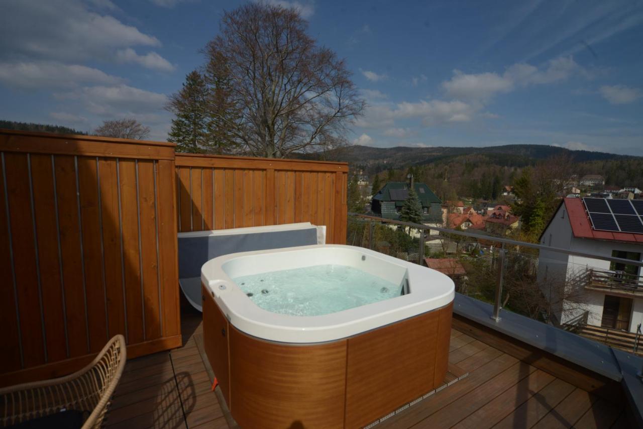 Apartament Dream View Aspen Z Jacuzzi Шклярска Поремба Екстериор снимка